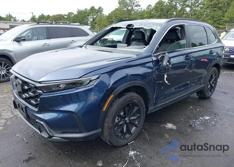 2025 Honda Cr-V Hybrid Sport-L из США, поврежденный, VIN 7FARS6H86SE026951